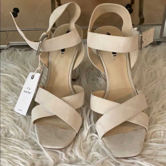 Zara suede block heel - Picture 1 of 5